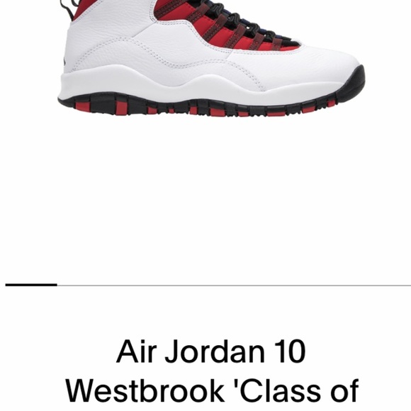 Jordan 10 Westbrook Size 11 - Picture 8 of 8